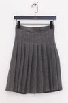 SWAYING 25 Early Autumn Pleated Short Skirt SW-SW25PF3B02C1-SH Dark Gray